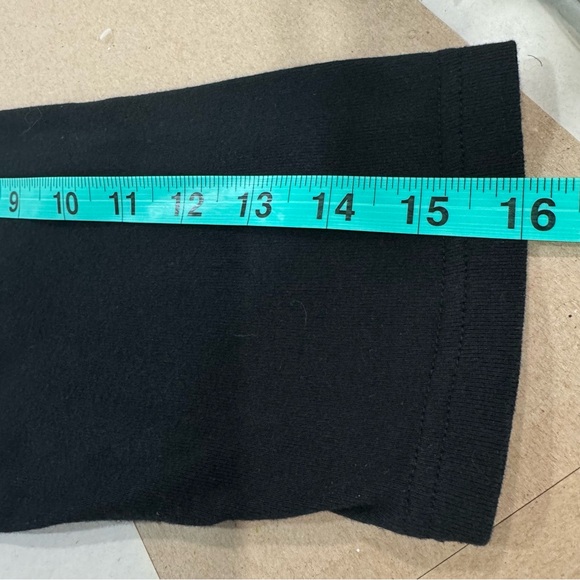 Embroidered Christmas Cats Large Black Long Sleeve Shirt - Picture 10 of 13